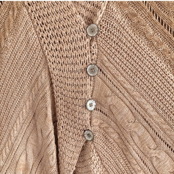 Free People Drape Hemingway Drape Cardigan Sweater - Picture 5 of 5